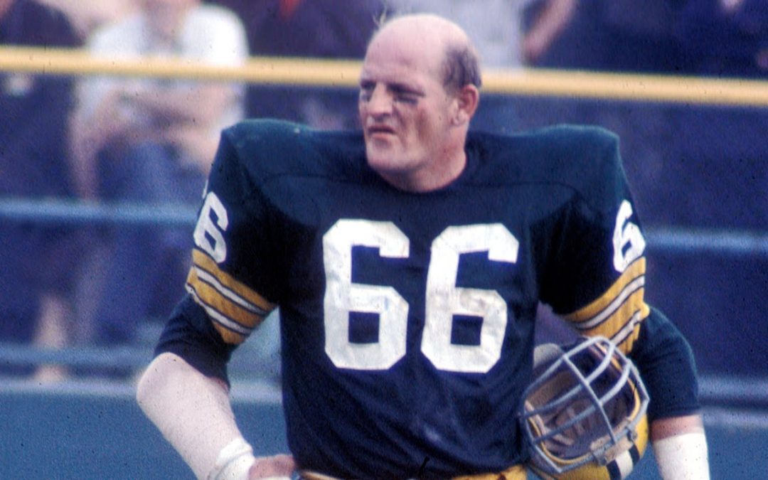 Bears fan meets Ray Nitschke!